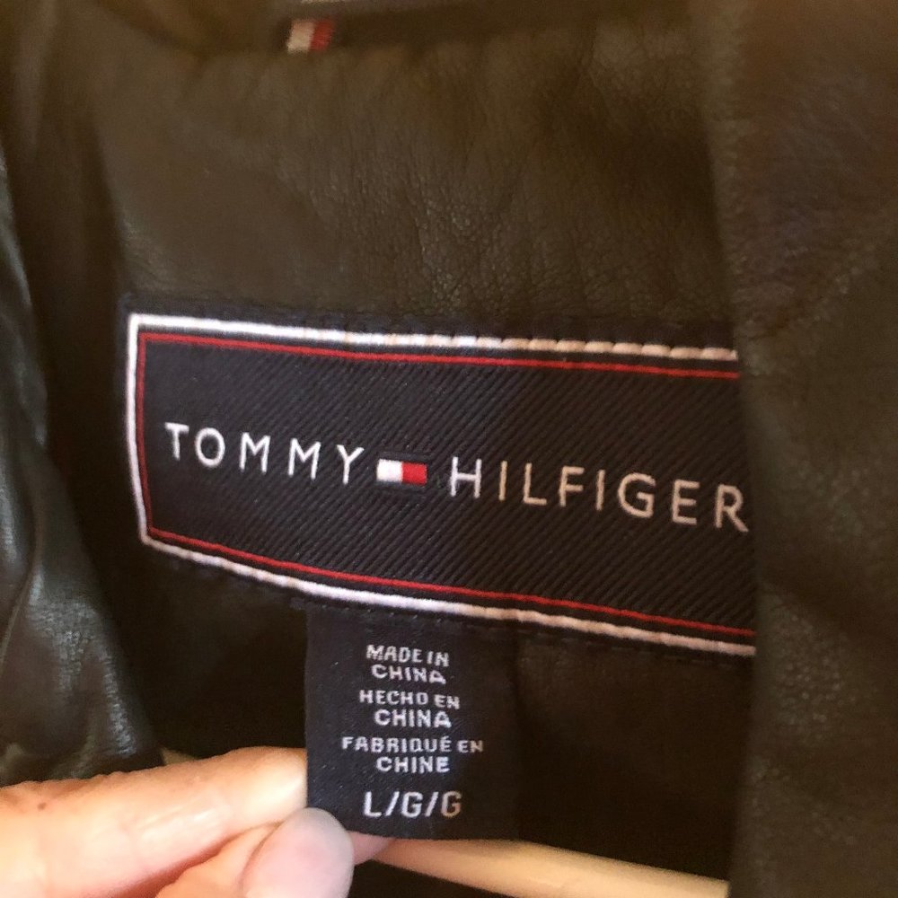 Black Faux- Leather Moto Jacket